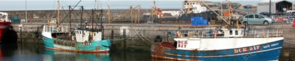Buckie Harbour 2 Boats