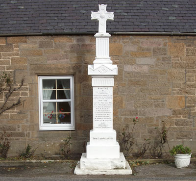 Cummingston War Memorial