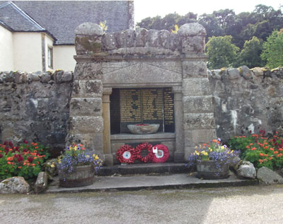 Edinkillie War Memorial